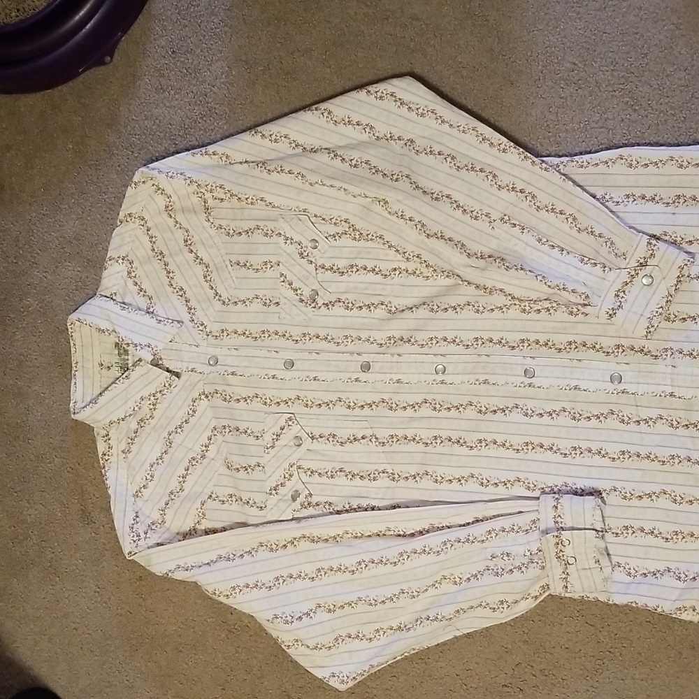 Express Riders Western shirt. Mens Size S but more feminine. Beautiful condition